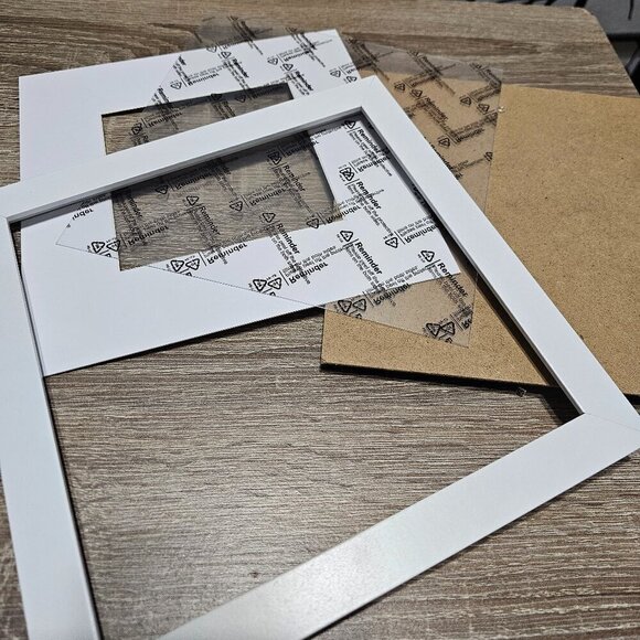 8x8 Framed Painted Turtle Watercolor Oil Painting‎ Wildlife Photography Print - Picture 4 of 5